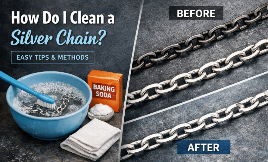 Chain Clean Material How Do I Clean a Silver Chain? Safe, Easy Methods That Actually Work ...
