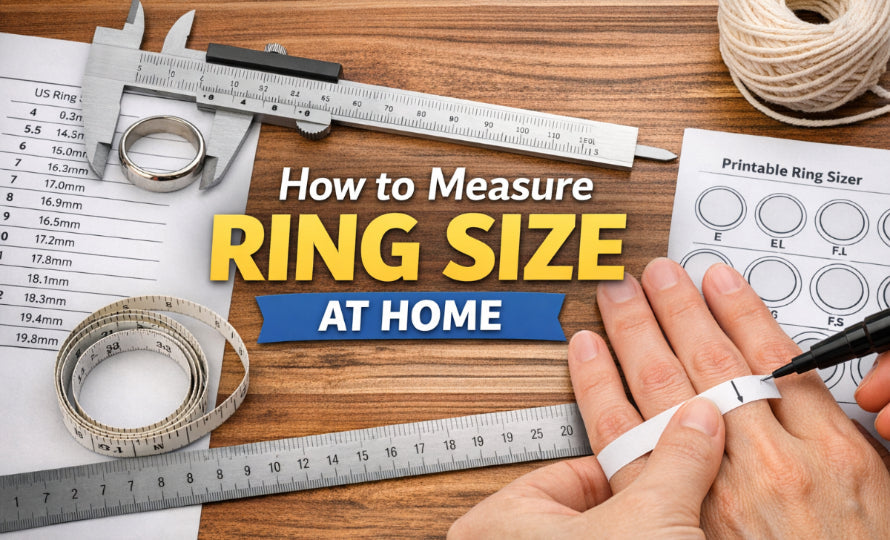 How to Measure Ring Size at Home (Easy, Accurate Methods) – Oahlan