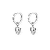 Load image into Gallery viewer, OAHLAN Fine Jewelry Gold Plated Shield Hexagram S925 Sterling Silver Earrings for Women Wedding Anniversary Engagement