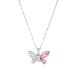 Load image into Gallery viewer, OAHLAN Butterfly Pendant Fine Chokers Necklaces S925 Sterling Silver Antiallergic Fine Jewelry Beach Necklaces for Women