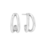 Load image into Gallery viewer, OAHLAN Women&#39;s S925 Sterling Silver Stud Earrings Fine Jewelry Trendy Timeless Design High Quality for Parties Weddings
