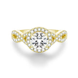 Load image into Gallery viewer, OAHLAN Fine Jewelry 1ct Round Cut Zircon S925 Sterling Silver Ring for Women Wedding Engagement Party Gifts
