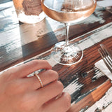 Load image into Gallery viewer, 925 Sterling Silver Round Moissanite Rings VVS1 Clarity Wedding Rings for Women