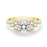 Load image into Gallery viewer, OAHLAN 1.5ct Round Cut Zircon S925 Sterling Silver Ring Fine Jewelry for Women&#39;s Wedding Engagement or Party