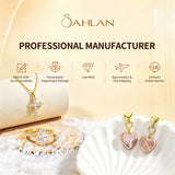 Load image into Gallery viewer, OAHLAN Fashion Ladies Luxury Jewelry 1.5 Carat Oval Cut Bridal Set Moissanite Rings for Women Wedding Engagement