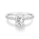 Load image into Gallery viewer, OAHLAN Fine Jewelry Wholesale 2ct Zircon S925 Sterling Silver Rings for Women Wedding Anniversary Engagement