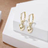 Load image into Gallery viewer, OAHLAN Fine Jewelry Gold Plated Shield Hexagram S925 Sterling Silver Earrings for Women Wedding Anniversary Engagement