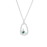 Load image into Gallery viewer, OAHLAN Women&#39;s S925 Sterling Silver Butterfly Pendant Necklace with Zircon Gold Plated Fine Jewelry for Parties Weddings Gift
