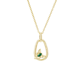 Load image into Gallery viewer, OAHLAN Women&#39;s S925 Sterling Silver Butterfly Pendant Necklace with Zircon Gold Plated Fine Jewelry for Parties Weddings Gift