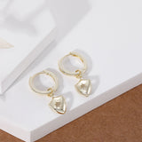 Load image into Gallery viewer, OAHLAN Fine Jewelry Gold Plated Shield Hexagram S925 Sterling Silver Earrings for Women Wedding Anniversary Engagement
