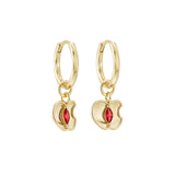Load image into Gallery viewer, OAHLAN S925 Sterling Silver Women&#39;s Drop Earrings Rhodium Plated Oval Zirconia Fine Jewelry for Wedding Engagement Wholesale