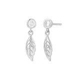 Load image into Gallery viewer, OAHLAN Women&#39;s Trendy S925 Sterling Silver Drop Earrings Fine Jewelry with Zircon Rhodium Plated for Wedding Engagement Party