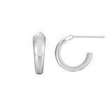 Load image into Gallery viewer, OAHLAN Fine Jewelry Wholesale 14K Gold Plated C Shaped S925 Sterling Silver Earrings for Women Engagement Wedding Party