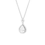 Load image into Gallery viewer, OAHLAN Fine Jewelry Gold Snake S925 Sterling Silver Pendant Necklace with Pear Cut Zircon for Women&#39;s Anniversary Wedding Gift
