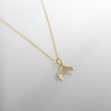 Load image into Gallery viewer, OAHLAN Fine Jewelry Gold Plated Mermaid Tail Inlaid Zircon S925 Sterling Silver Pendant Necklaces for Women Anniversary Wedding