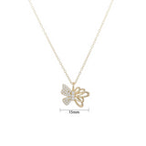 Load image into Gallery viewer, OAHLAN Fine Jewelry Wholesale Bow Sparkling Zirconia S925 Sterling Silver Pendant Necklaces for Women Wedding Engagement