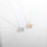 Load image into Gallery viewer, OAHLAN Fine Jewelry Wholesale Bow Sparkling Zirconia S925 Sterling Silver Pendant Necklaces for Women Wedding Engagement