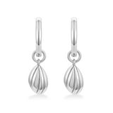 Load image into Gallery viewer, OAHLAN Fine Jewelry 14K Gold Plated Shell Shaped Design S925 Sterling Silver Earrings for Women Wedding Anniversary Engagement