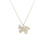 Load image into Gallery viewer, OAHLAN Fine Jewelry Wholesale Bow Sparkling Zirconia S925 Sterling Silver Pendant Necklaces for Women Wedding Engagement