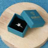 Load image into Gallery viewer, OAHLAN Fine Jewelry Wholesale 2ct Zircon S925 Sterling Silver Rings for Women Wedding Anniversary Engagement