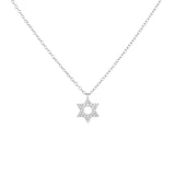 Load image into Gallery viewer, OAHLAN Fine Jewellery Wholesale 18K Gold Plated Star of David S925 Sterling Silver Necklace with Zircon for Women Anniversary