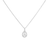 Load image into Gallery viewer, OAHLAN Fine Jewelry Pear Cut Zircon 925 Sterling Silver Pendant Necklace for Women Wedding Birthday Gift
