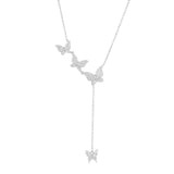 Load image into Gallery viewer, OAHLAN Fine Jewellery Wholesale Butterfly S925 Sterling Silver Pendant Necklace for Women Girl Anniversary Engagement