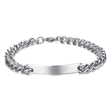 Load image into Gallery viewer, Women Men Bracelet Couples Stainless Steel Stretch Bracelets