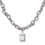 Load image into Gallery viewer, Stainless Steel Hip-Hop Clavicle Chain
