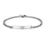 Load image into Gallery viewer, Women Men Bracelet Couples Stainless Steel Stretch Bracelets
