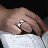 Load image into Gallery viewer, Ringsmaker 8mm Silver Color Tungsten Carbide Ring Men Women High Polished Wedding Bands