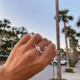 Load image into Gallery viewer, 1.2CT Clarity Round Cut Moissanite Halo Engagement Ring